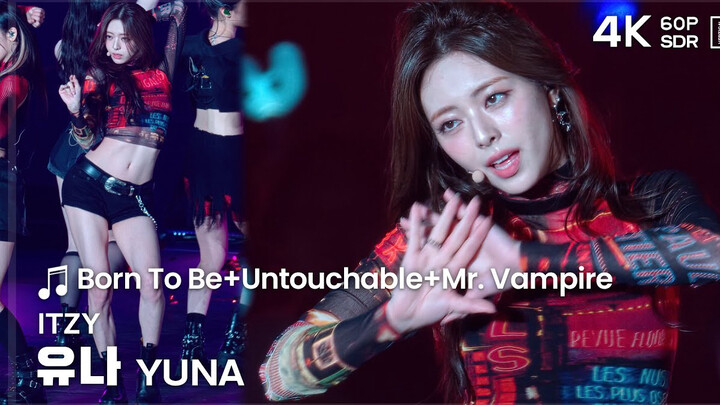 Shin Yu-na Yuna 240908 ITZY TMA2024 'Born To Be + Untouchable + Mr. Vampire' straight shot