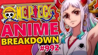 Yamato's Face REVEALED! One Piece Episode 992 BREAKDOWN