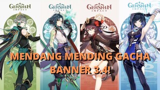 BINGUNG GACHA SIAPA DI BANNER 3.4??? BISA NONTON VIDEO INI!!! - Genshin Impact Indonesia