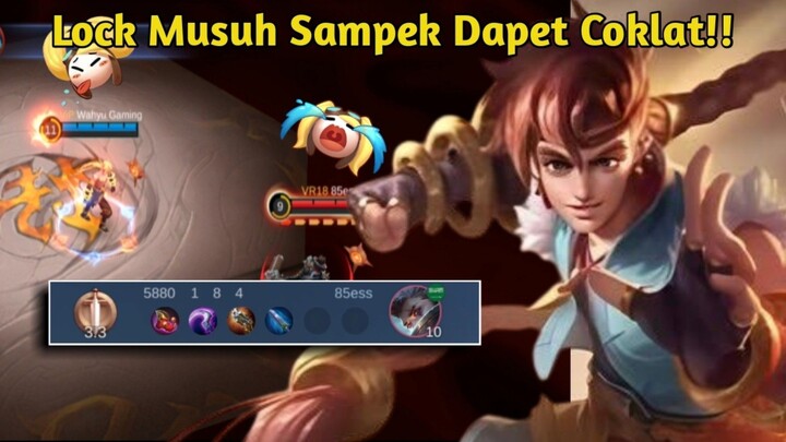 Pakai Yin di Mode Rank Lock Musuh Sampai Kena Mental + Dapet Coklat🔥🔥 - Yin Gameplay