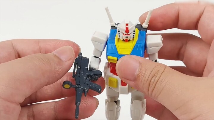 Tragedy! The small and expensive electric Gundam was overturned! MICRO BOTS Original Gundam