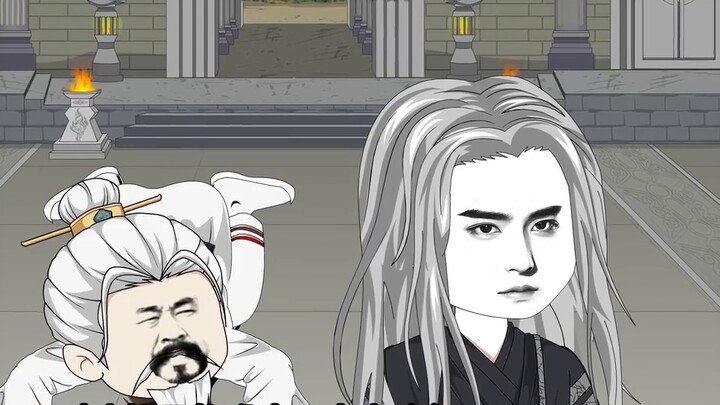Episode 4 (Leluhur Xia Ren) Xia Ren memimpin murid-muridnya untuk menyerang Paviliun Yijian