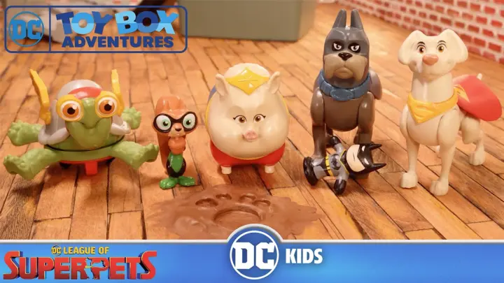 DC Toy Box Adventures | DC League of Super-Pets - Training Day | @DC Kids
