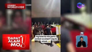 Pang-VIP na pagsundo ng isang kaanak na mula sa Amerika, kinatuwaan online | Dapat Alam Mo!