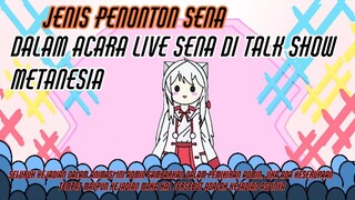 Saat Mill nonton live streaming Sena || fan animation