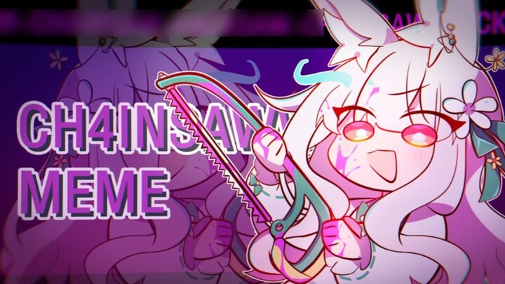 【OC】CH4INSAWW | meme 【Happy Halloween】※Slightly twinkling