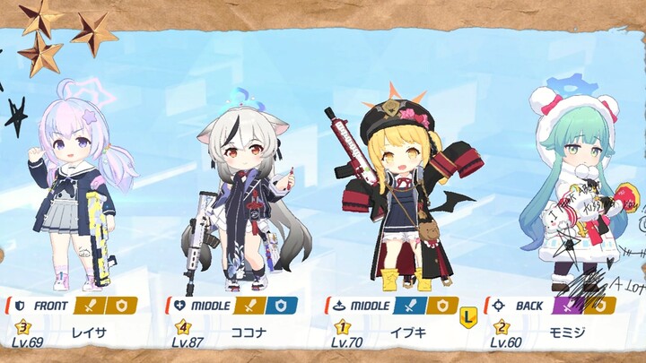 【Arknights: Bladepoint】Nih, Set Menu Anak-anak — Teh Susu Talas, Ubi Jalar Tumis, Puding Telur, Moch