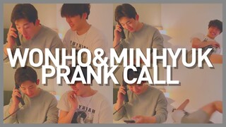 Wonho and Minhyuk's Prank Call