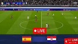 LIVE 🔴 SPAIN vs CROATIA || EURO 2024 || Group Stage || Spain Vs Kroasia Euro 2024