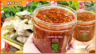 NƯỚC MẮM ME THÁI LAN Ngon Thần Sầu - Chấm Gì Cũng Ngon, Phá Lấu, Ốc, Bún Mắm - Thai Sauce - KT Food