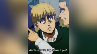 i missed his laugh conniespringer annieleonhart arminarlert aot snk repost fyp foryou fypage viral