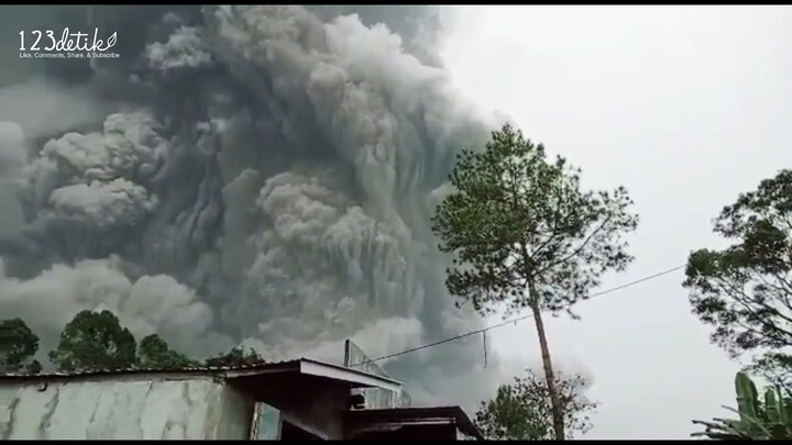 Kumpulan Detik Detik mengerikan Erupsi Semeru - Semeru Erupsi || Evakuasi Semeru