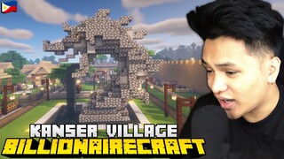 Ang Dragon sa DonBrix Village | Billionairecraft #16 (Filipino Minecraft SMP)