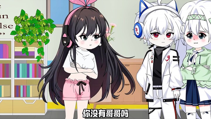 《女装萝莉》：校花给青梅弟弟穿上女装...