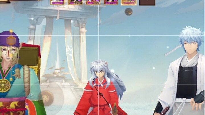 [ Onmyoji ][ Gintama ] Gin-san breaks the dimensional wall in the photography function! He will look