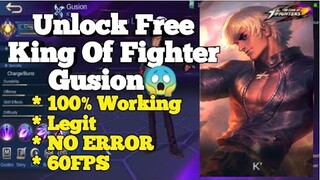 UNLOCK | GUSION KOF SKIN FREE | Mobile Legends : Bang Bang