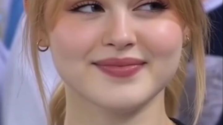 she is very beautiful