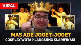 Viral 🤣 Mas Ade Joget-joget Cosplay Wota JKT48 ? Langsung Klarifikasi.. 😅