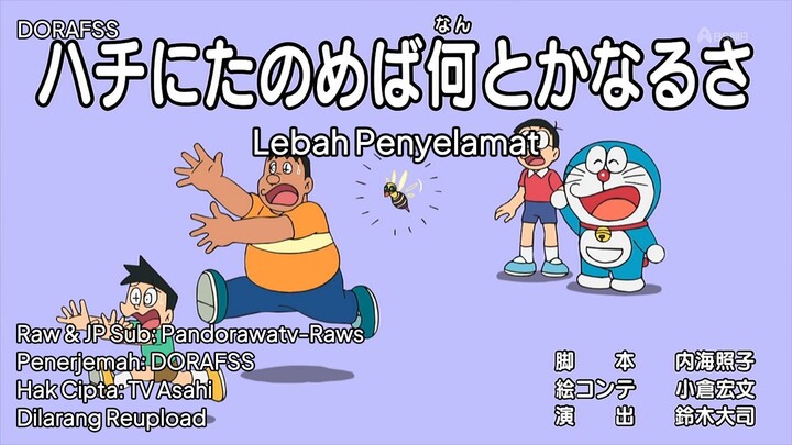 Doraemon Sub Indo 665 AB: Sendirian di kota masa depan & Si lebah penyelamat
