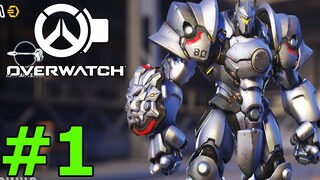 Overwatch 2 Tập 1 - Lần Đầu Chơi Sử Dụng Tanker Hiệp Sĩ Kim Loại REINHARDT Mvp luôn - Top Game