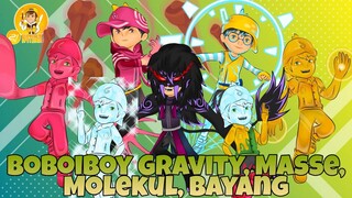 Boboiboy Grafiti Masse Molekul Bayang