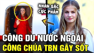 Nàng công chúa ĐẸP NHẤT Châu Âu tỏa sáng lộng lẫy và quyền lực trong lần công du ĐẦU TIÊN | TÁM TV