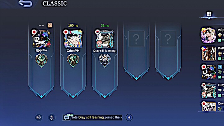 Trio In Mlbb Classic