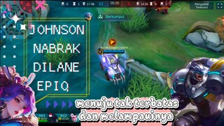 Jhonson nabrak di lane Epiq !!!