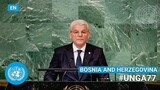 🇧🇦 Bosnia and Herzegovina - Chair of the Presidency Addresses UN General Debate (English) | #UNGA