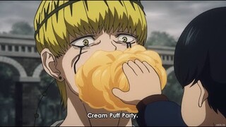 Mashle singing Cream Puff Party