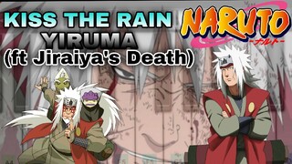 JIRAIYA'S DEATH WITH PERFECT PIANO COVER (YIRUMA-KISS THE RAIN)