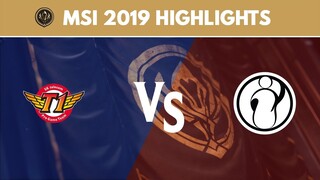MSI 2019 Highlights: SKT vs IG | SK Telecom T1 vs Invictus Gaming