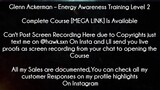 Glenn Ackerman Course Energy Awareness Training Level 2  download