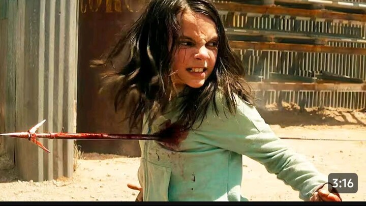Laura and Wolverine vs Reavers - Fight Scene - Logan (2017) Movie Clip HD(720P_H