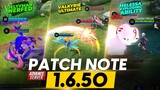 MELISSA'S NEW EXPLODING ABILITY | FREYA'S VALKYRIE ULTIMATE AND OTHER CHANGES IN PATCH NOTE 1.6.50
