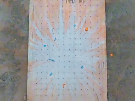 ช่วงเวลาระเบิดบอลลูนลงภูเขาใบมีดเพื่อปลดแรงดัน