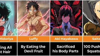 Most Weirdest Ways To Gain Powers In Anime | Anime Bytes