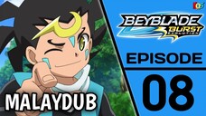 [S02.E08] Beyblade Burst : Evolution | MALAYDUB