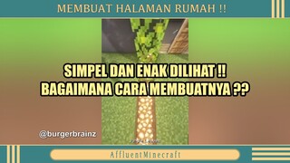 MEMBUAT HALAMAN UNTUK RUMAH ❓❓❗❗