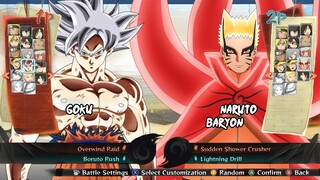 GOKU VS NARUTO BARYON MODE | Naruto Storm 4 MOD