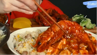 Đậu hủ tứ xuyên, mì Ulmyeon hải sản 1 #anngonmoingay