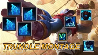 Trundle Montage - Best Trundle play - Satisfy Pillar Knock Up & Kill Moment - League of Legends