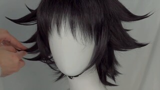 Manmei Jujutsu Kaisen Fu Heihui cos tutorial penataan wig Melihat landak laut di tanganku, sekarang 