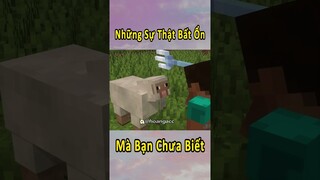 Những Sự Thật Bất Ổn Nhất Minecraft Mà Bạn Chưa Biết 🤣 #shorts