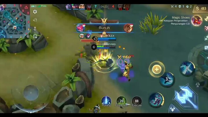 SABER ROAM . NO ONE CANT BEAT ME.😎