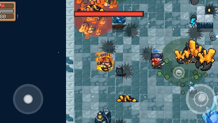 fighting a boss with no good weapon soul night