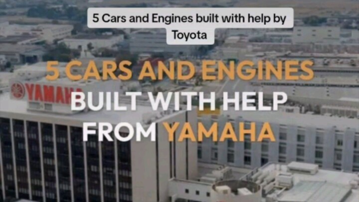 5 Cars and Engines Built with Help from Yamaha