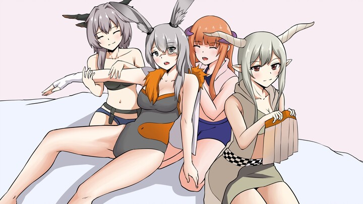 【Ark Taoye】Who is the most beautiful racing girl?