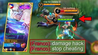GUSION ONE SHOT BUILD😱 GOD MODE WITH THIS INSANE DAMAGE BUILD!!