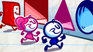 人间“惨”剧，怼不进各路形状的铅笔人【铅笔动画】